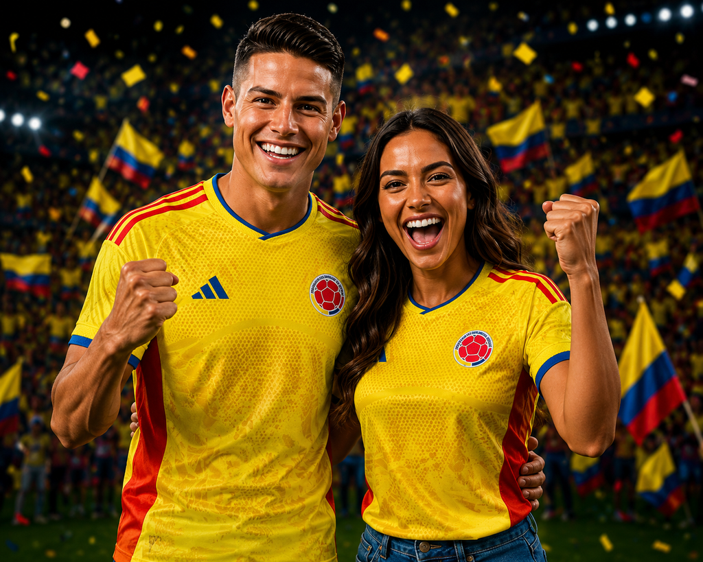 CAMISA SELECCION COLOMBIA MUNDIAL 2026